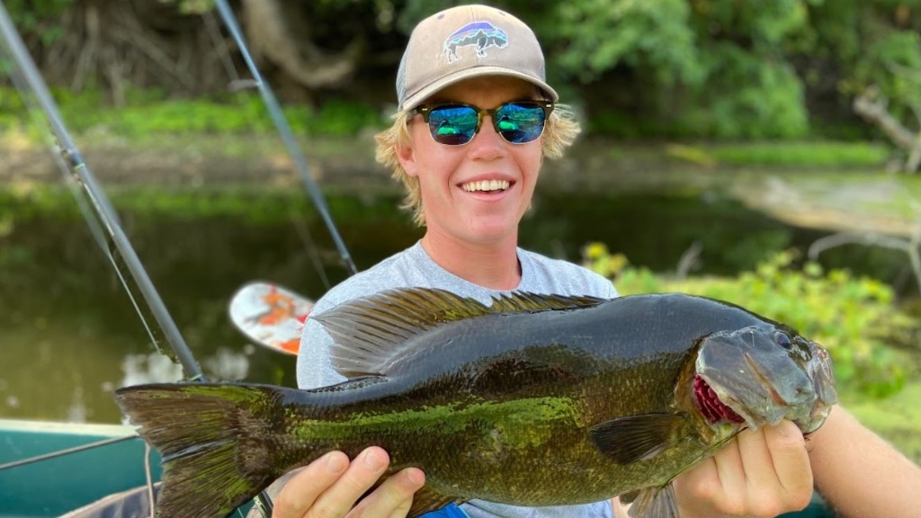 Single person fishing in Ramsey