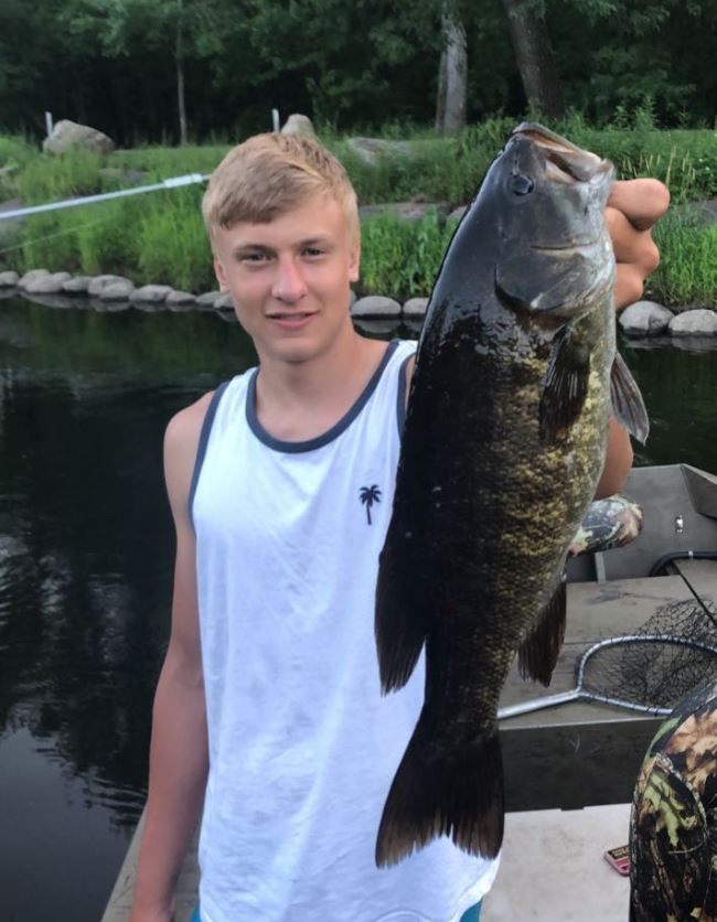 Smallmouth Bass caught in Ramsey