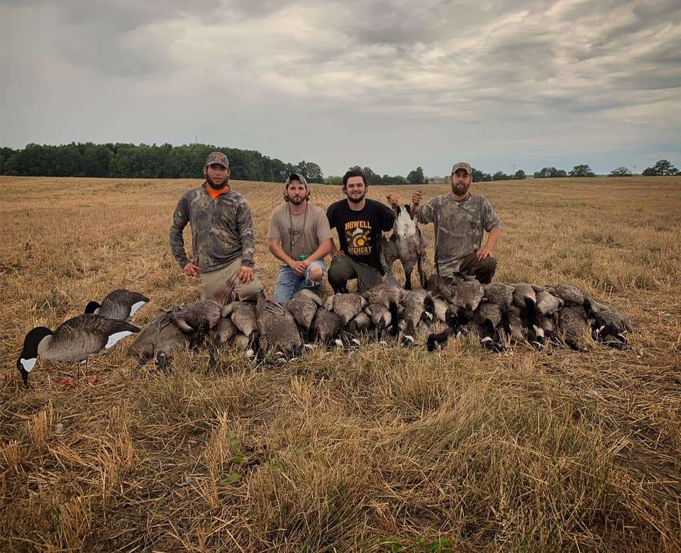 4 anglers fishing in Michigan