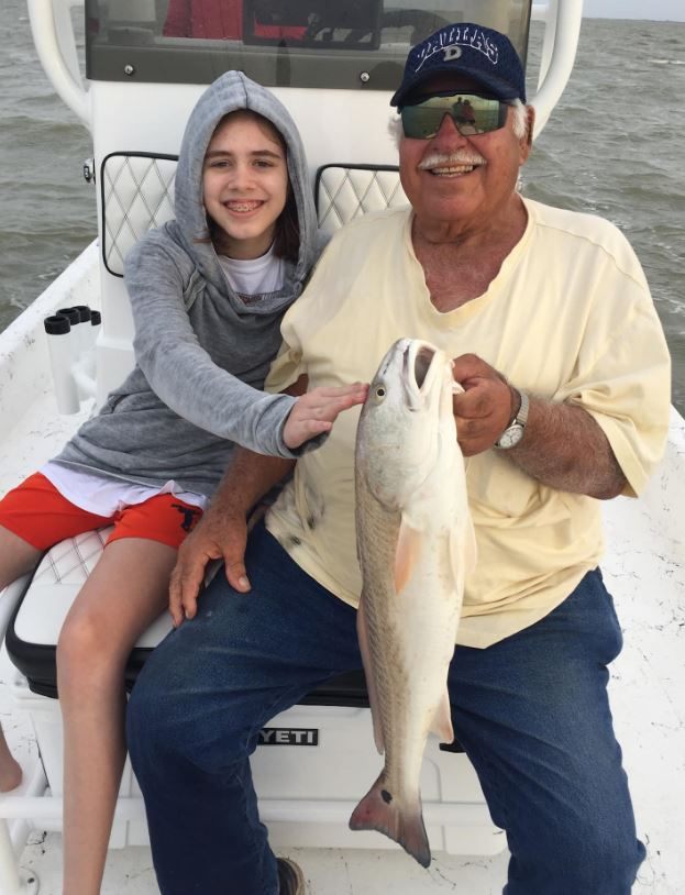 Two anglers fishing in TX