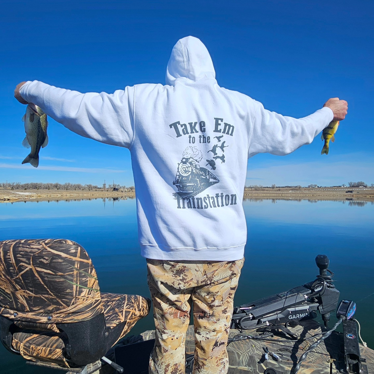 Largemouth bass in Johnstown