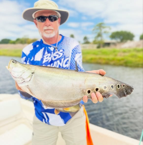 Large fish catch displayed on fishing boat in Delray Beach FL