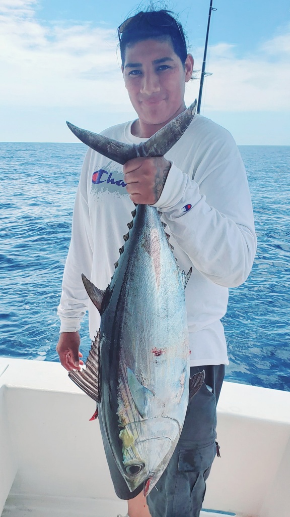 Yellowfin tuna caught in Englewood
