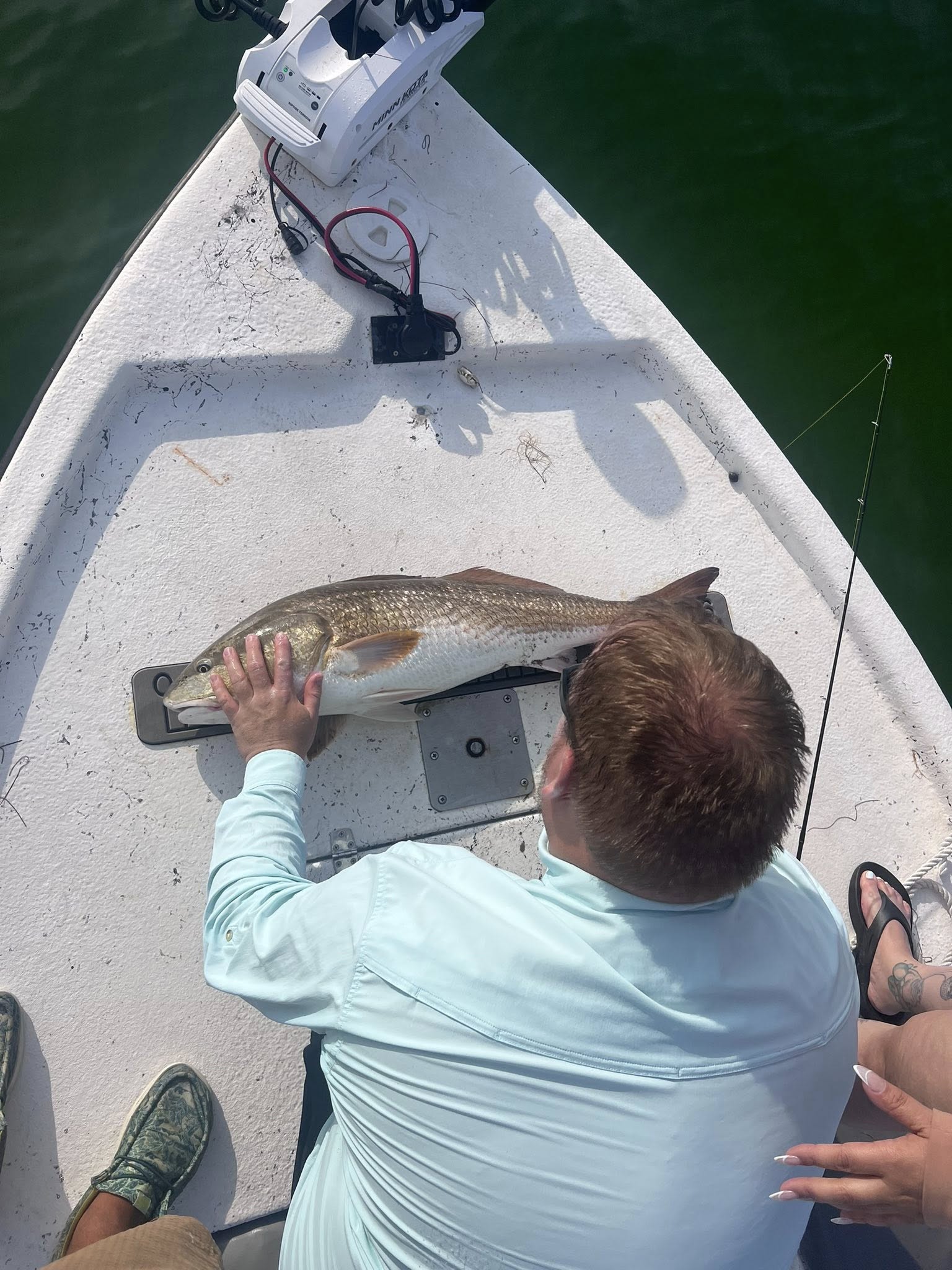 Angler fishing in Florida