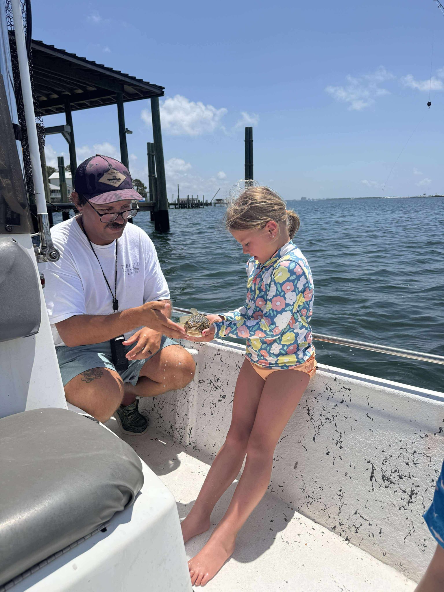 Three people fishing in FL