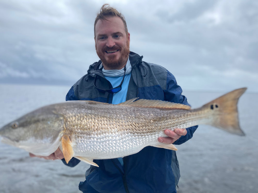 Redfish caught at Wrightsville Beach