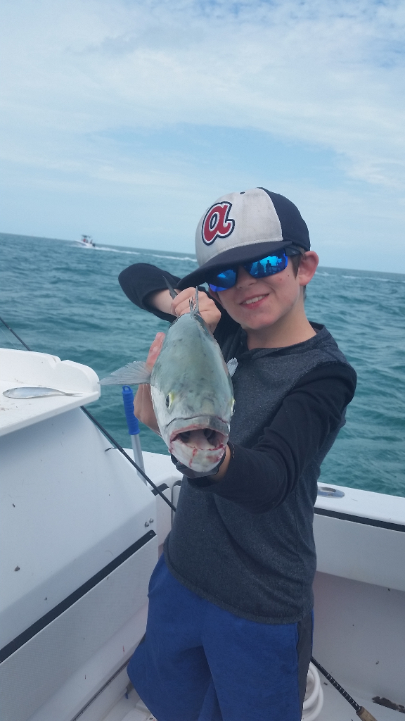 Two people fishing in Key West