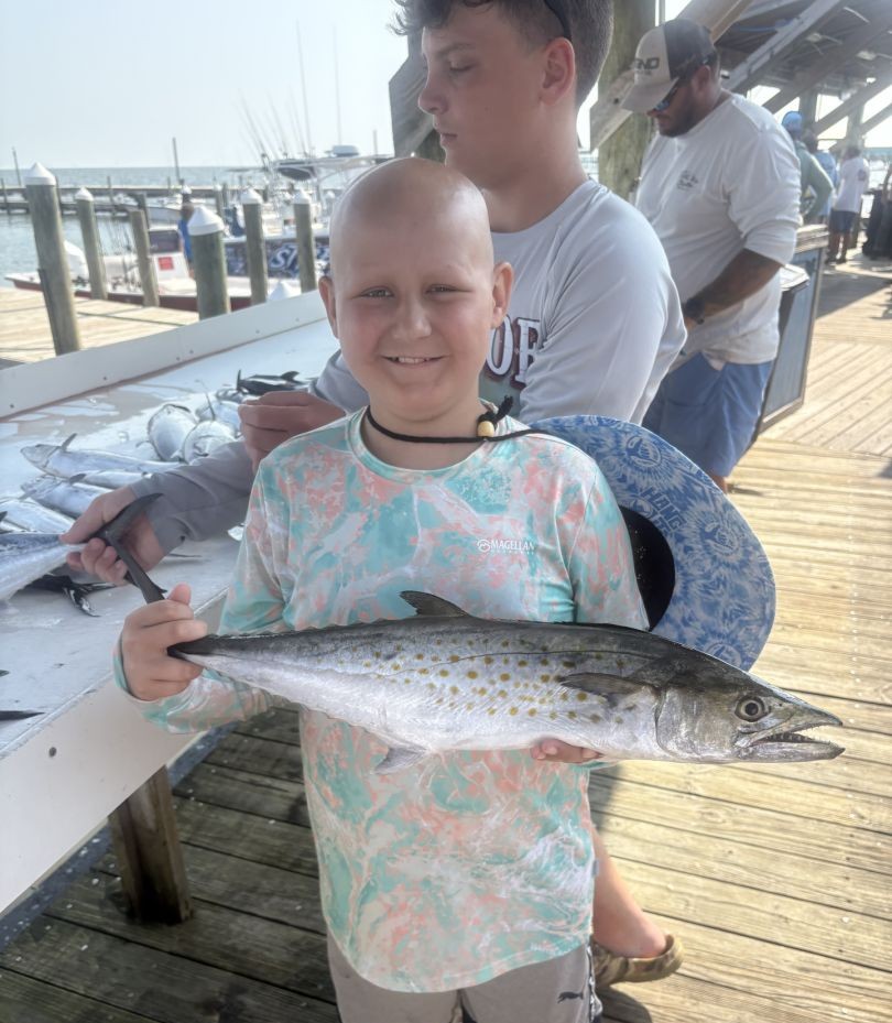 Spanish mackerel caught while fishing in Gulf Shores