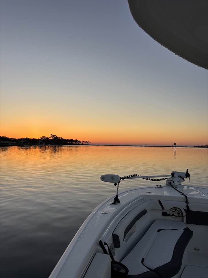 Picturesque fishing scene in FL