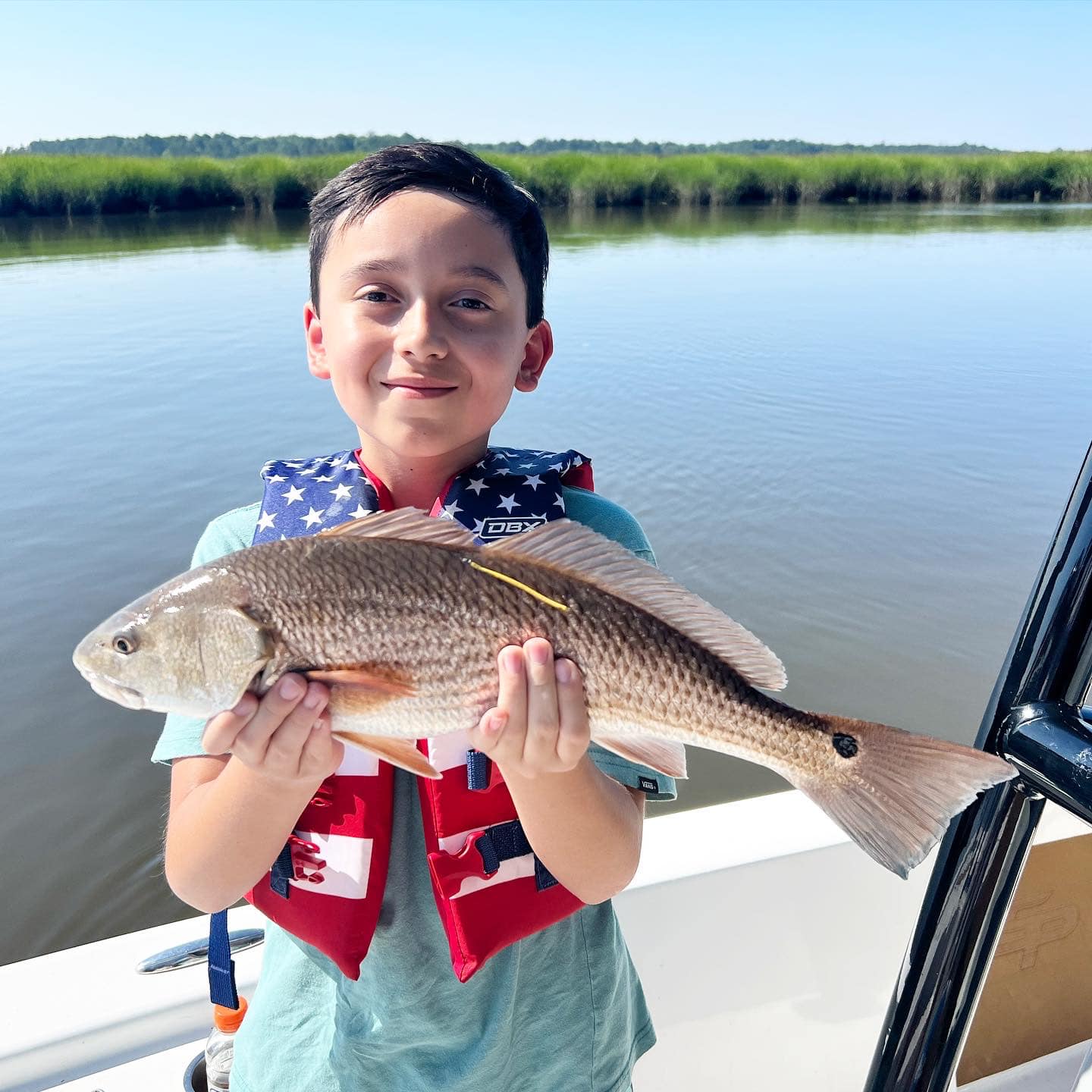 Redfish measuring 20 inches caught by angler in SC