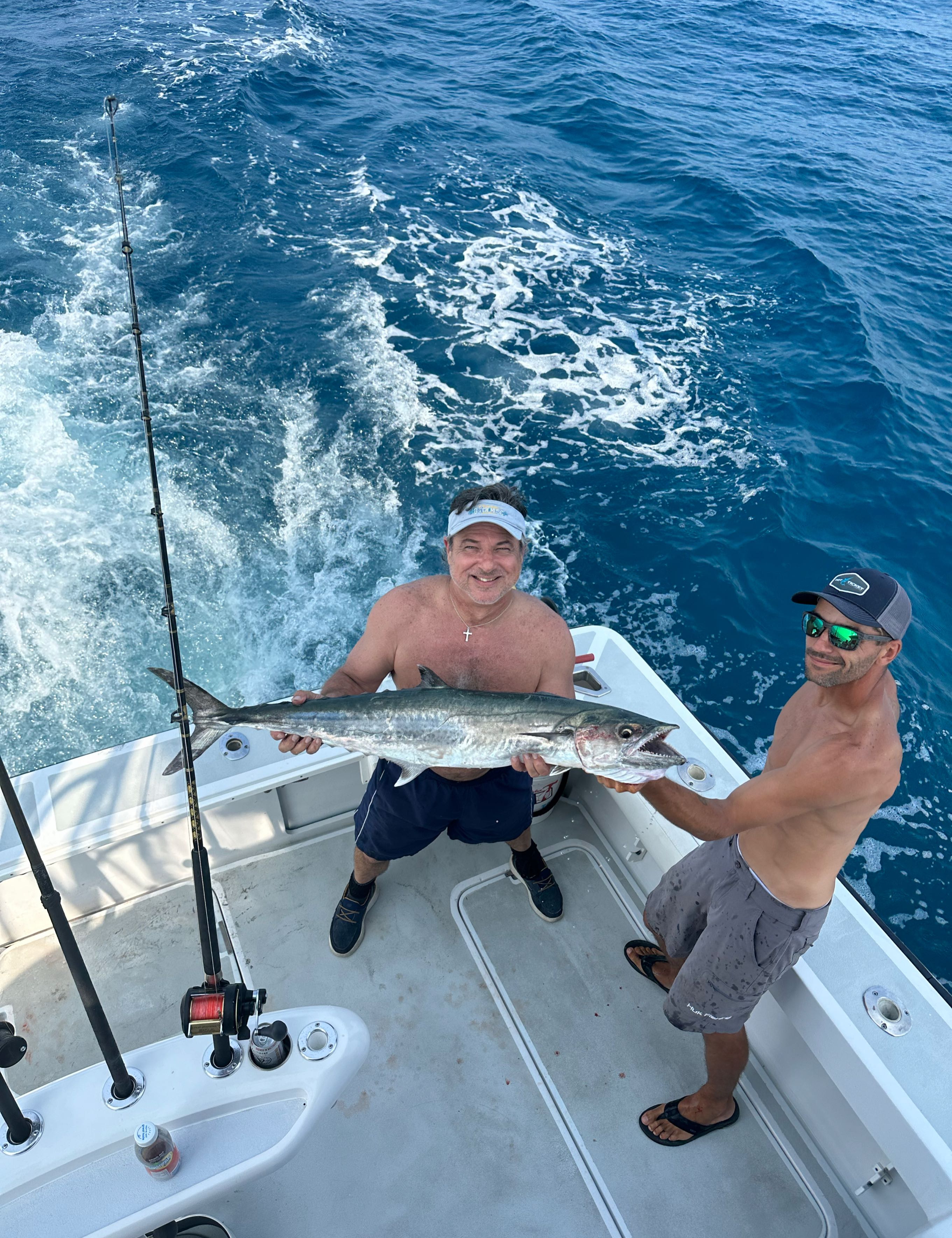 Massive king mackerel caught while fishing in Carolina Beach