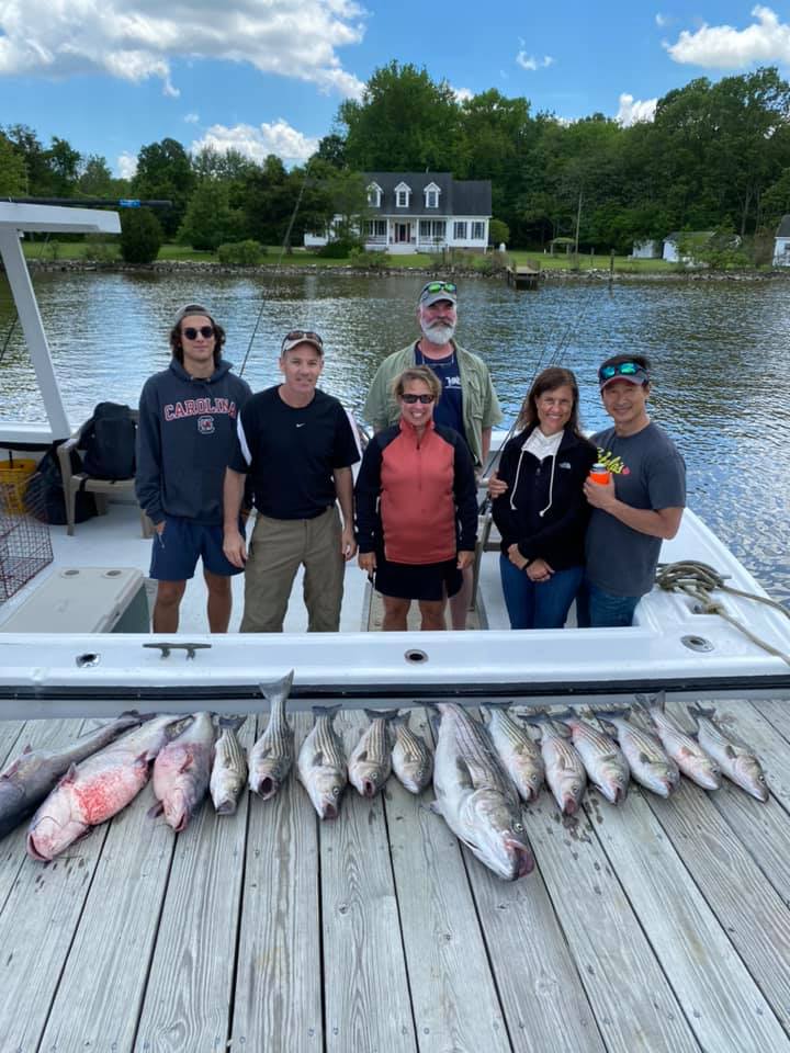 6 people fishing in MD