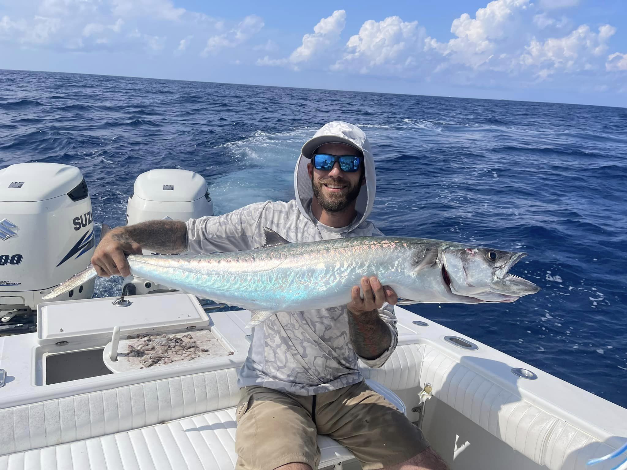 King Mackerel, 36-inch fish caught while fishing in Corpus Christi