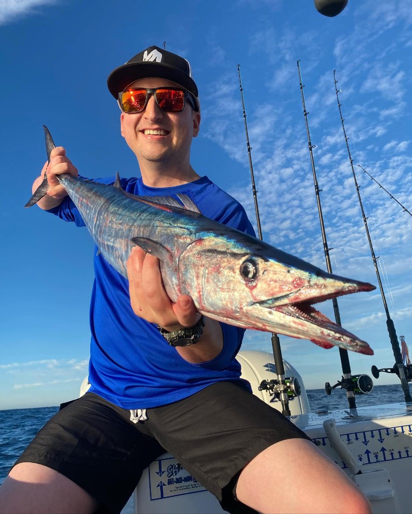 A lone angler fishing in FL