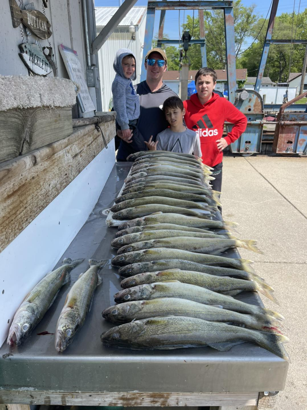 3 freshwater fish caught in Clay Township