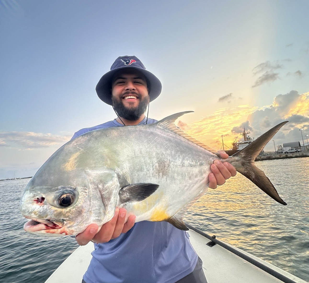 Permit fish caught while fishing in FL