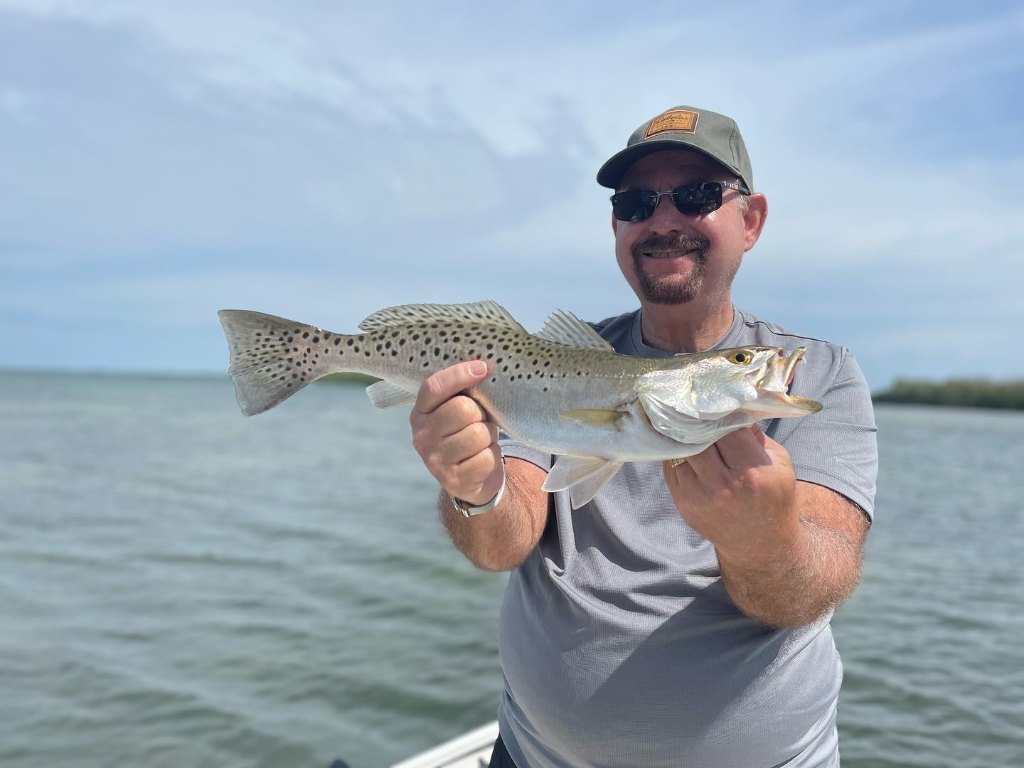 Spotted Weakfish caught in FL