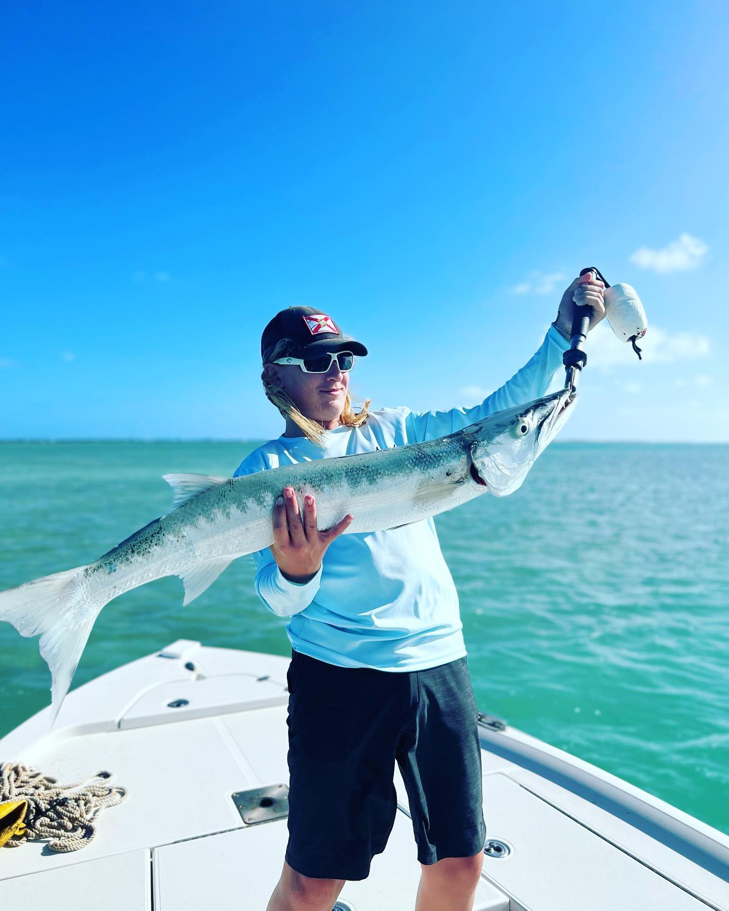 Angler with big 42-inch fish in FL