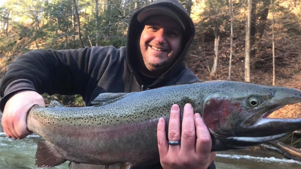 Fishing for Rainbow Trout from Angola