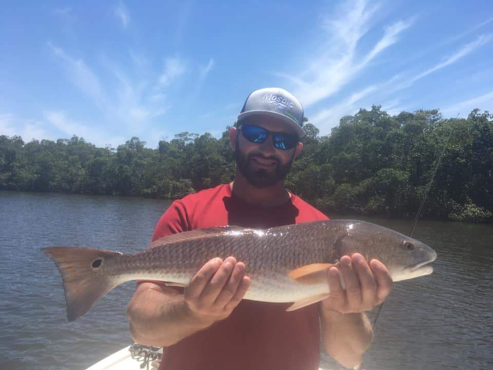 Redfish caught at Ruskin