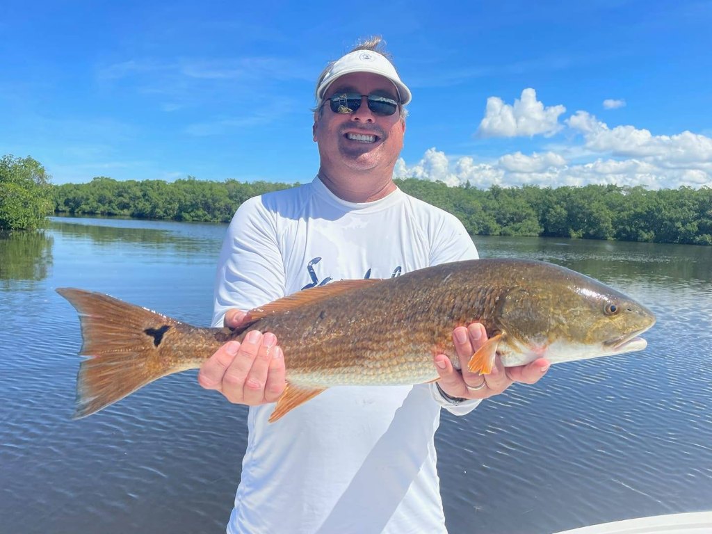 Redfish caught in Ruskin