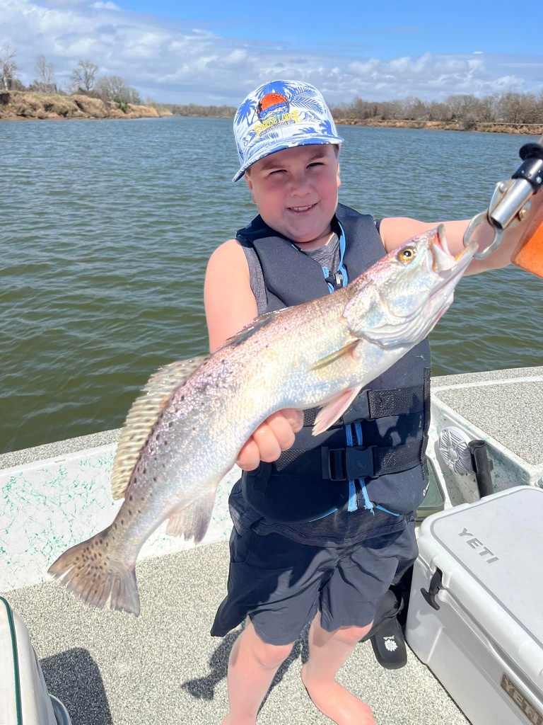 Angler with a 22-inch fish in TX