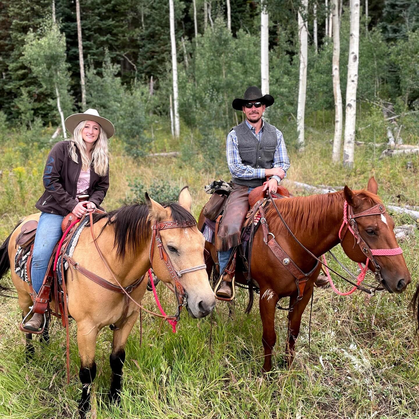Two people hunting in Pinedale
