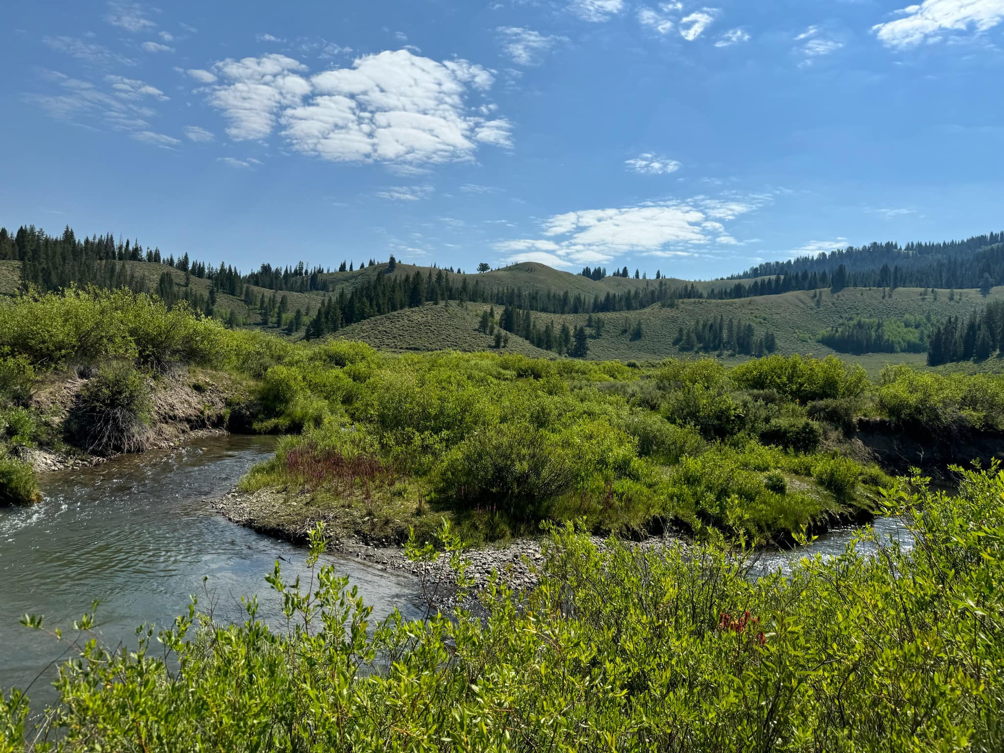 Stunning landscape in Wyoming