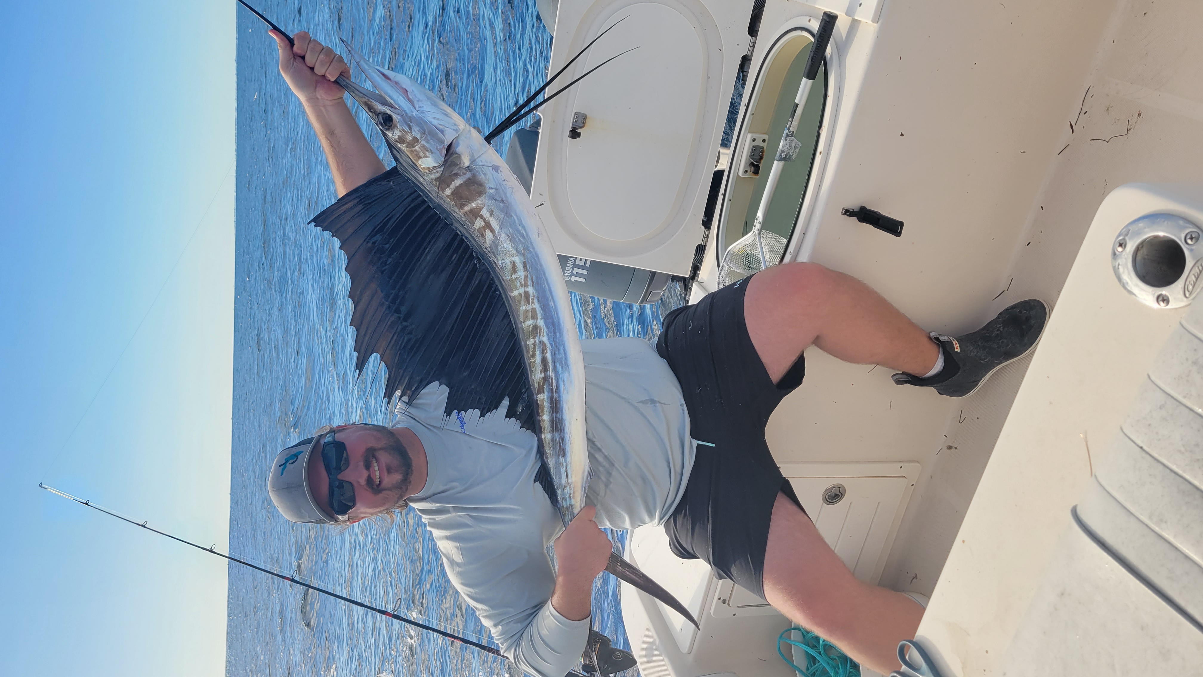 Atlantic Sailfish caught while fishing in FL