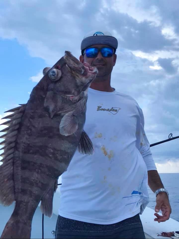 Fishing in Florida with a big 25-inch catch