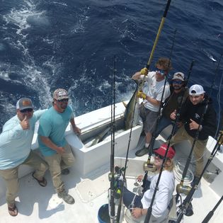 Three people fishing in VA