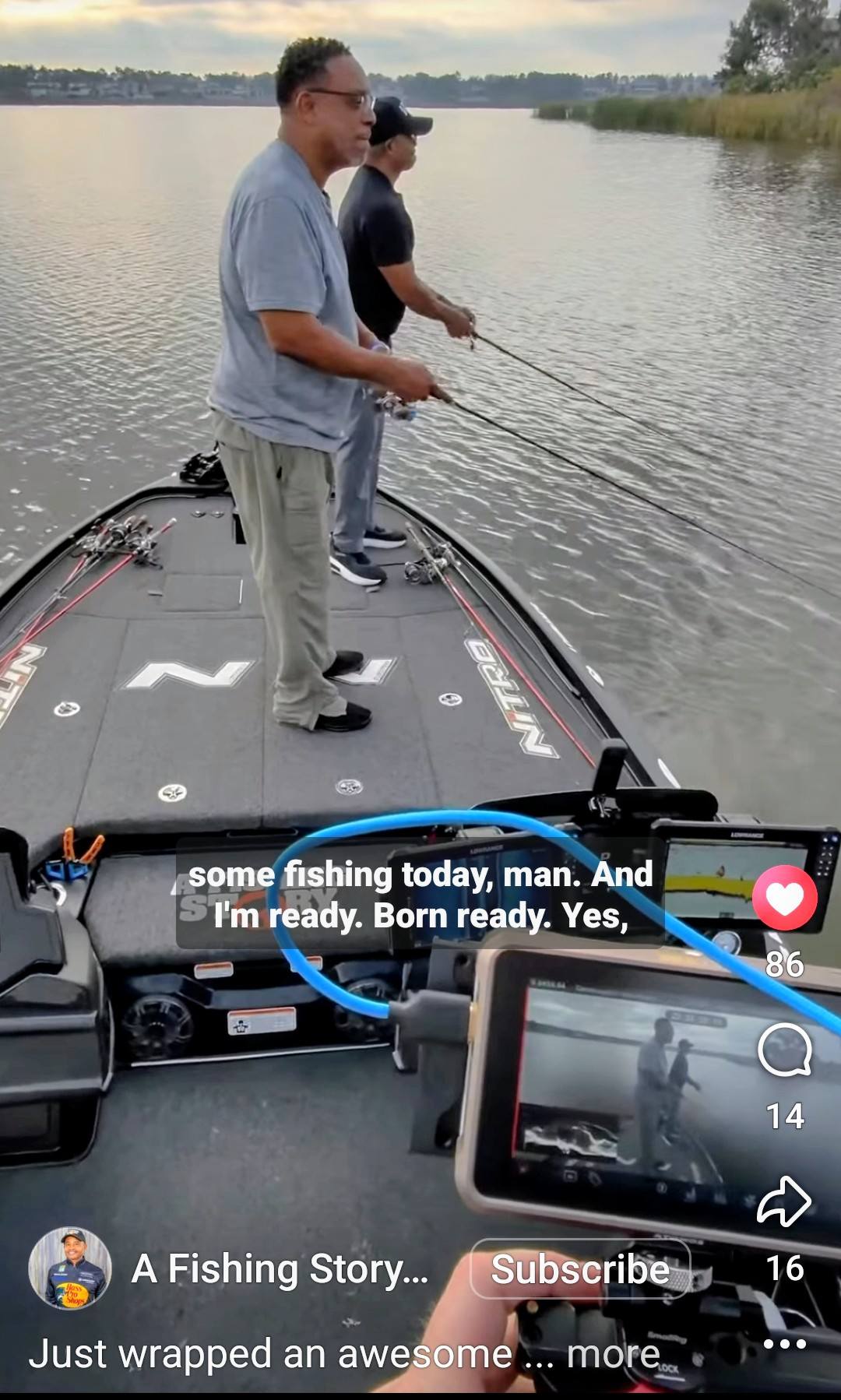 Three people fishing in King George