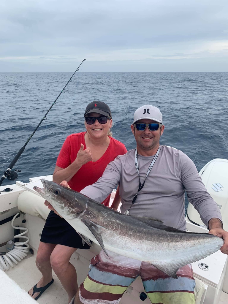 Cobia fishing in Port Orange