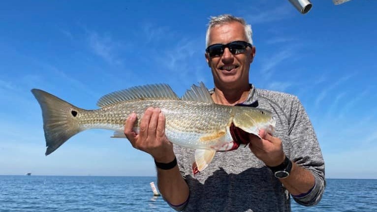 Redfish caught in Alabama