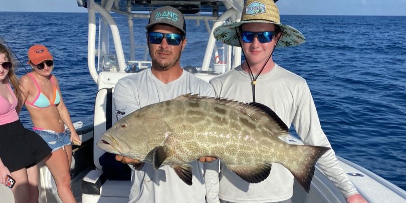 Black Grouper - 31 inch fish caught near Marathon