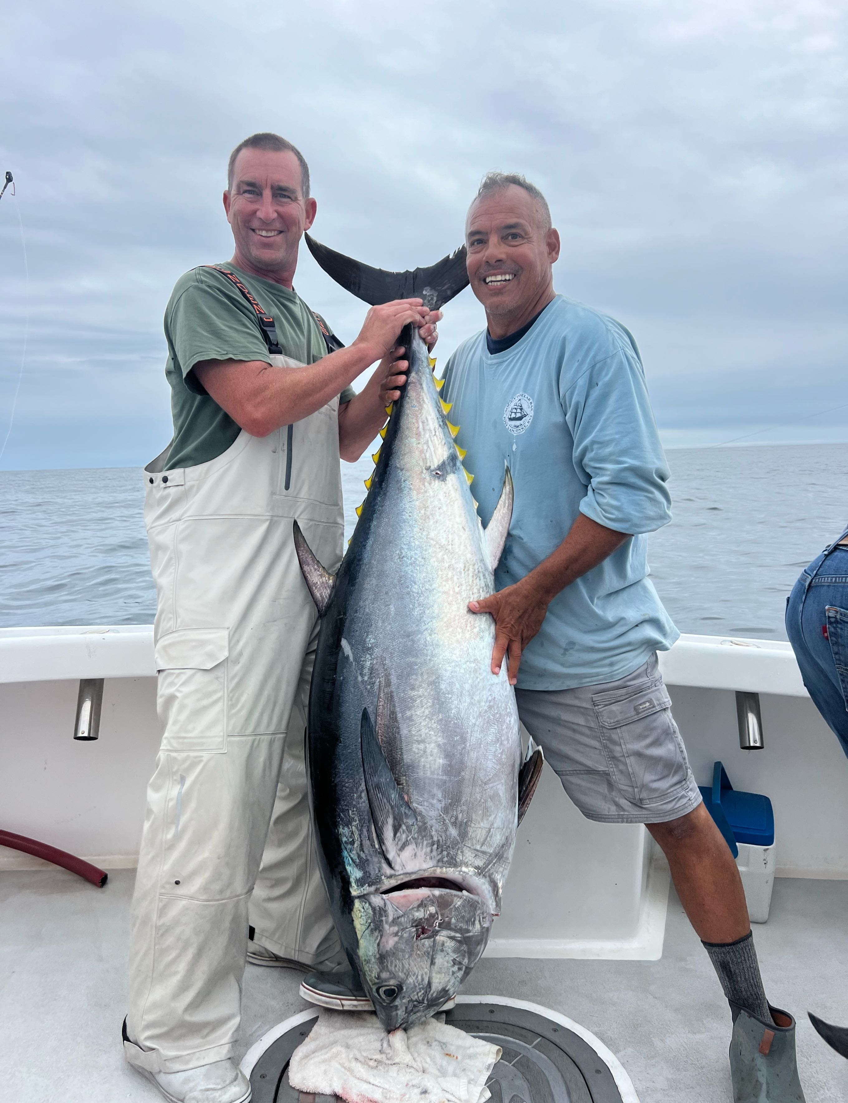 Blackfin tuna caught while fishing in Syosset