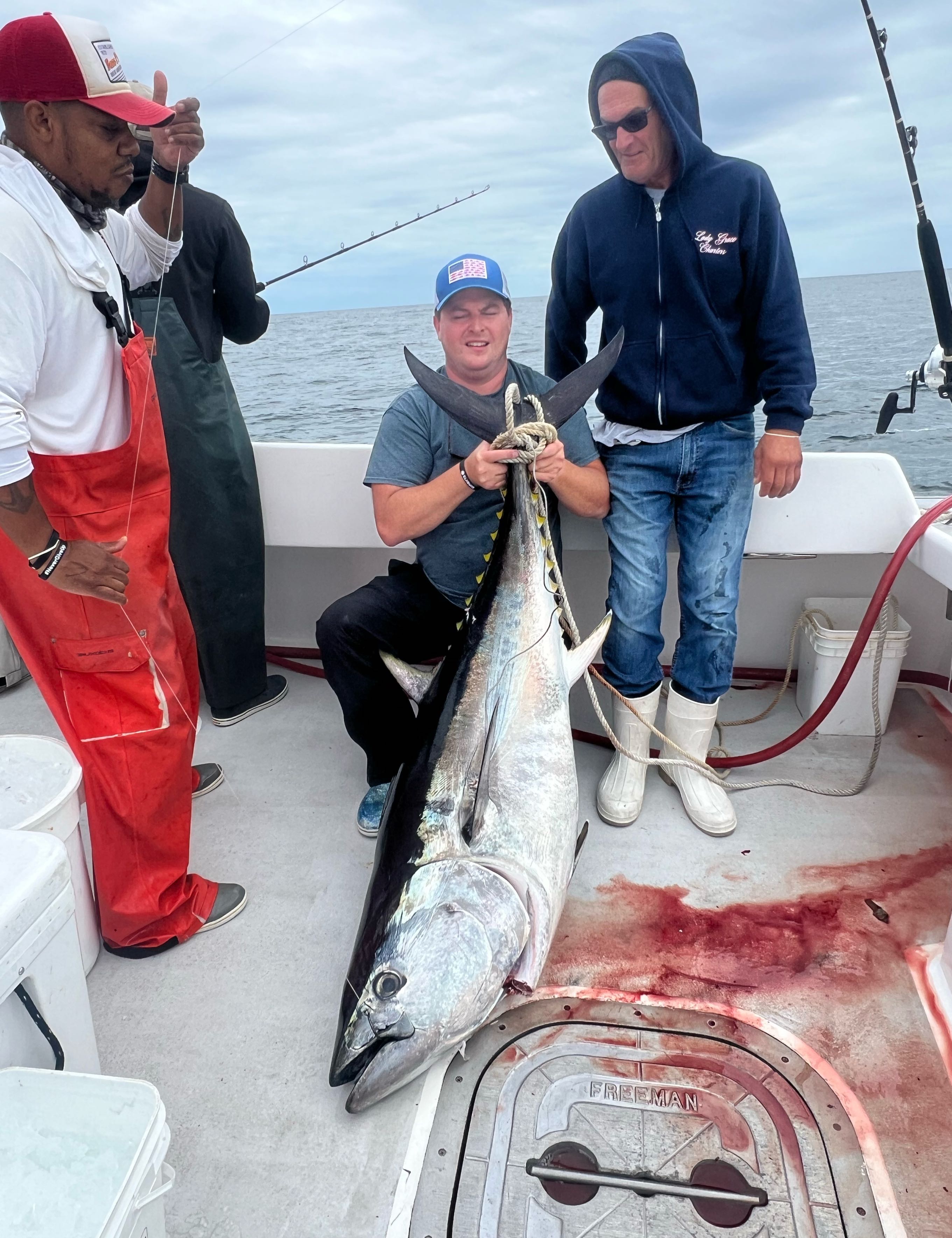 A fishing trip in Syosset with 3 people