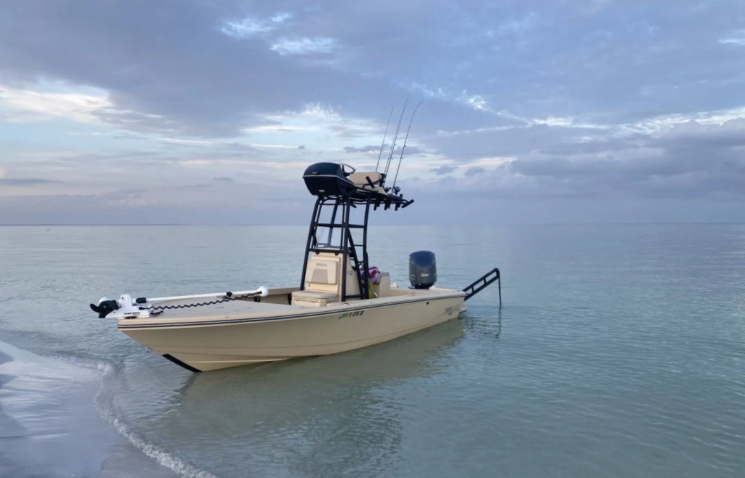 Picturesque coastal scenery of Holmes Beach, Florida