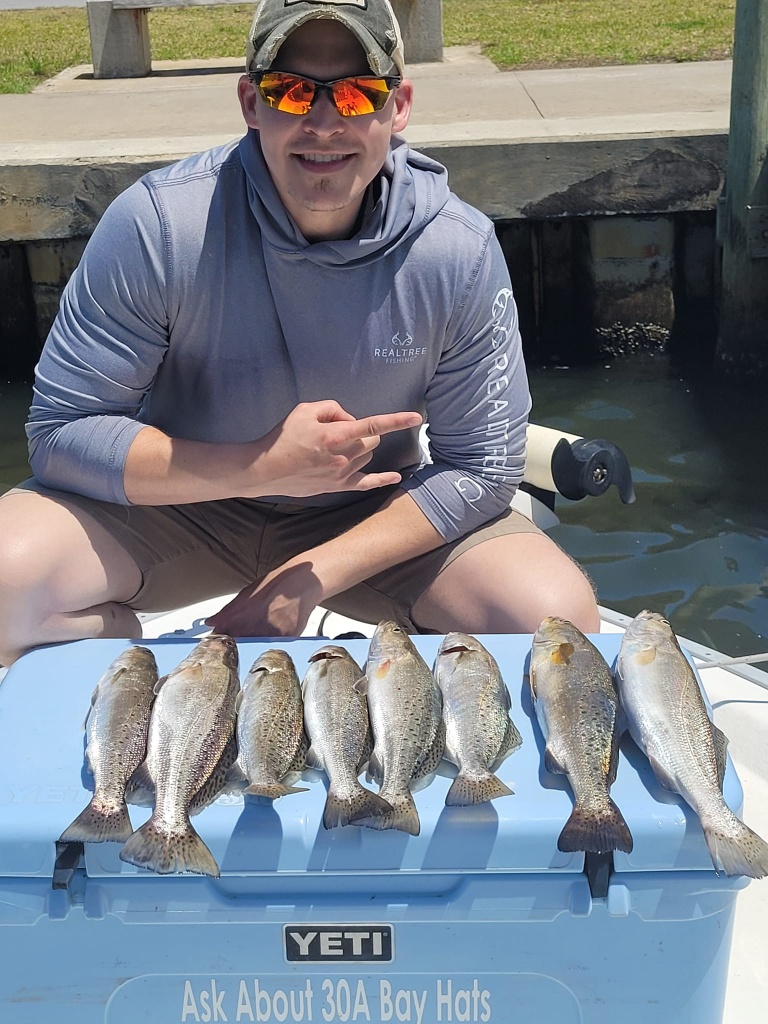 8 spotted weakfish caught in FL