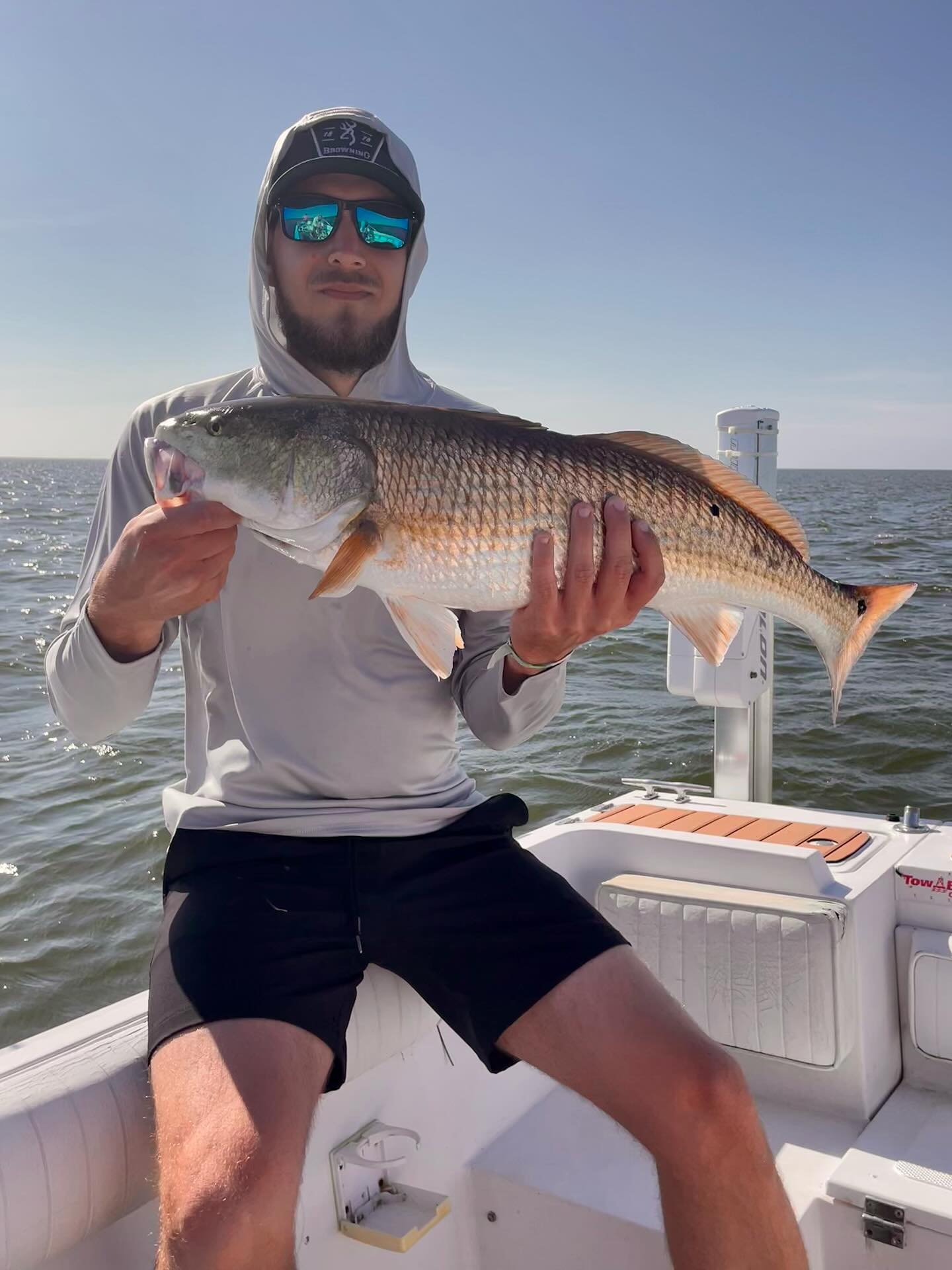 Redfish caught while fishing in NC