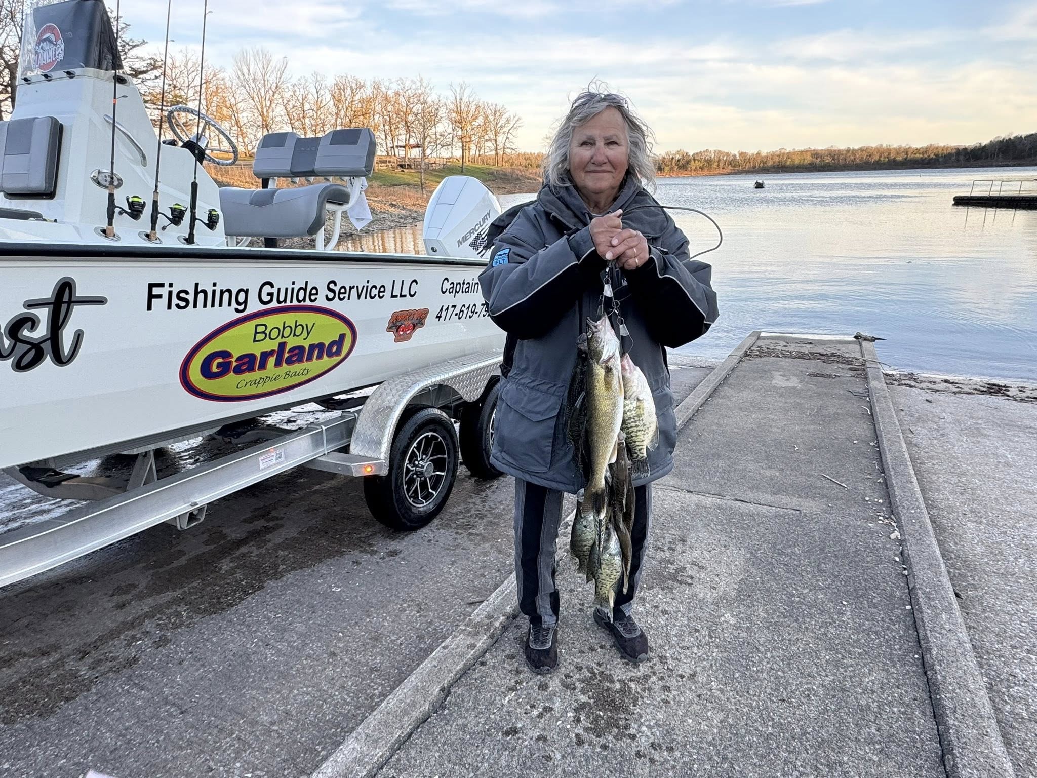 Fresh caught walleye from Pittsburg Missouri fishing trip