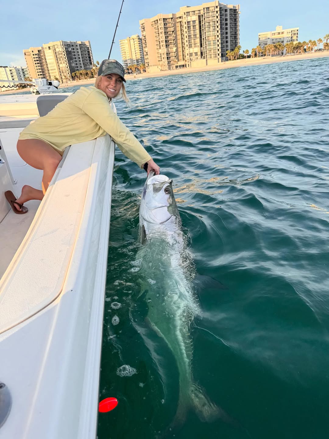 Tarpon caught while fishing in Belleair Bluffs FL waters