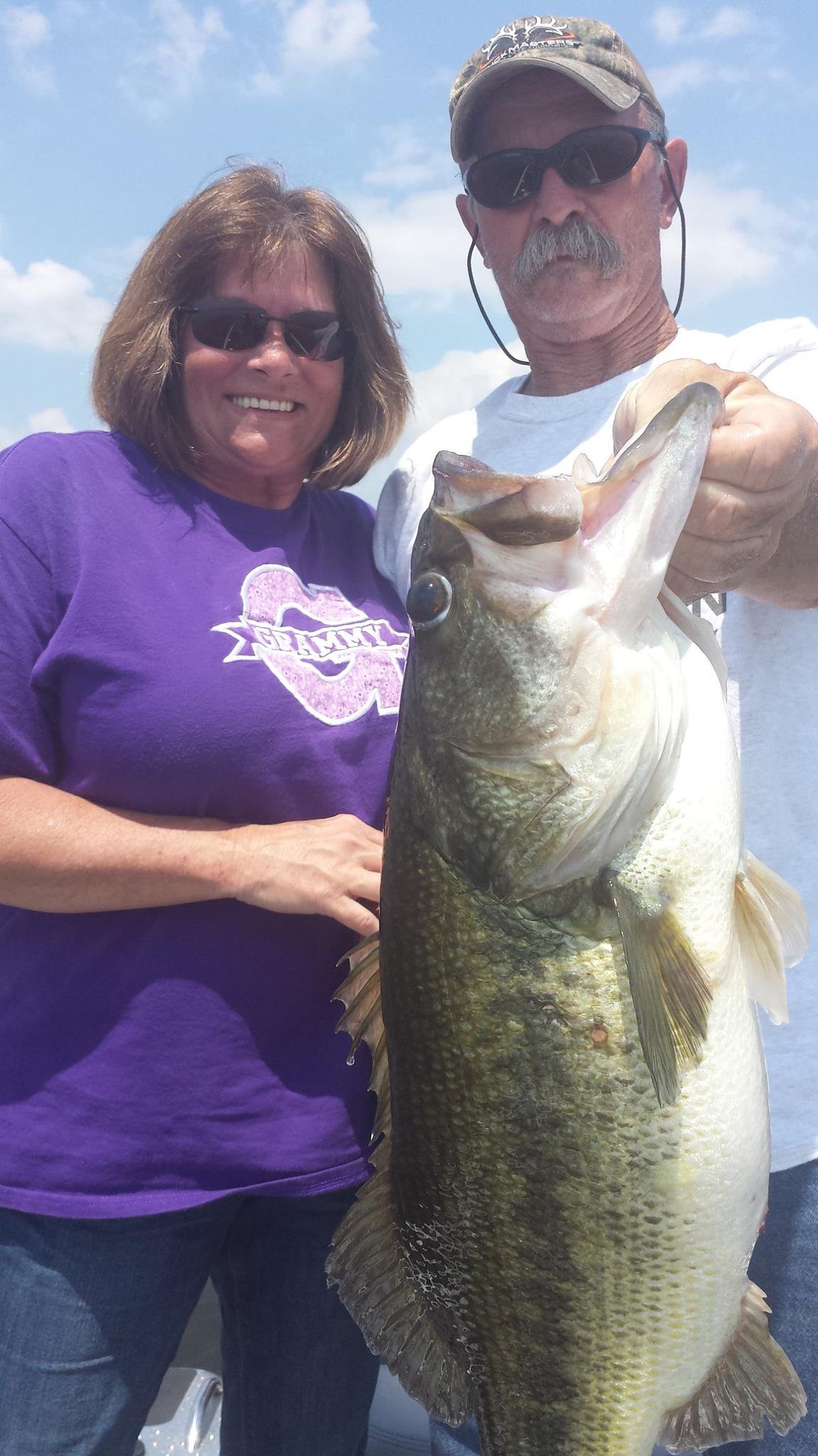 Largemouth Bass in Lake Fork, TX