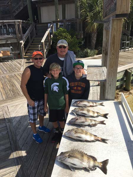 5 fishing in Destin