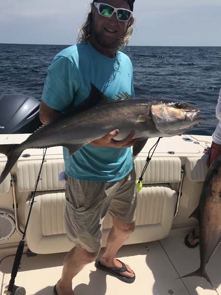 Angler with 2 big fish in FL