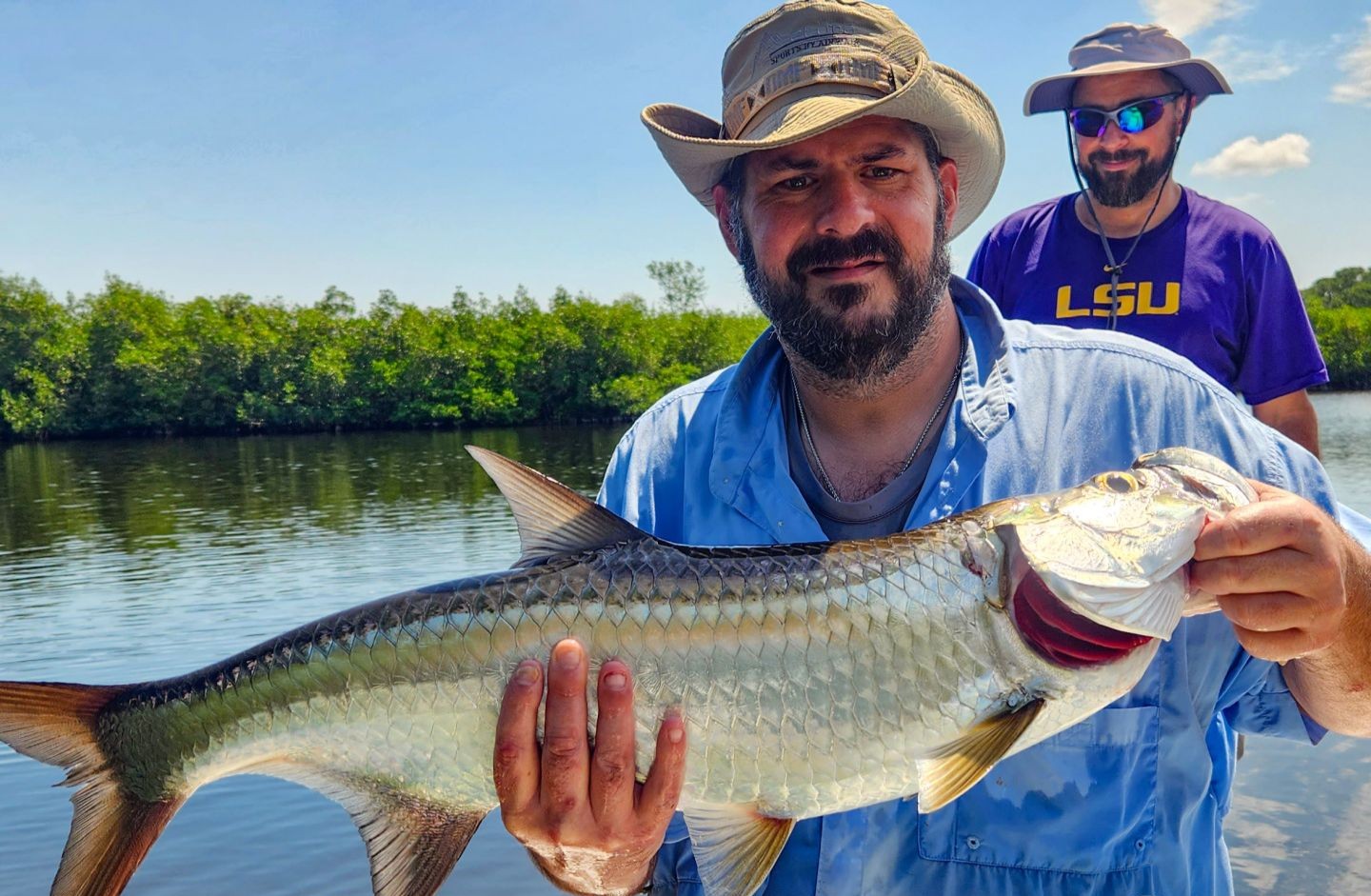 Tarpon fish caught in Florida