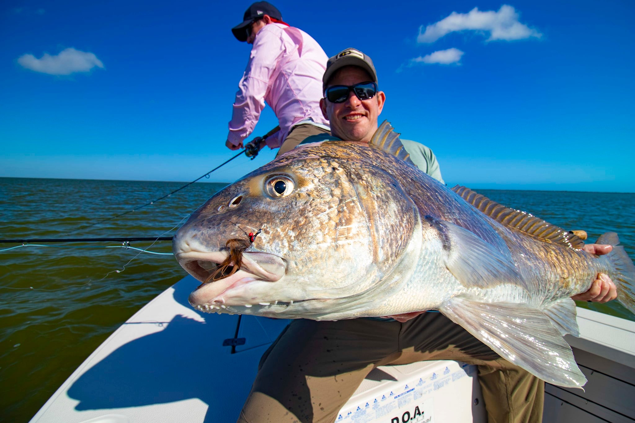 Angler with a 38-inch catch in Titusville