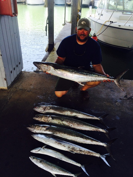 3 wahoo fish caught in TX
