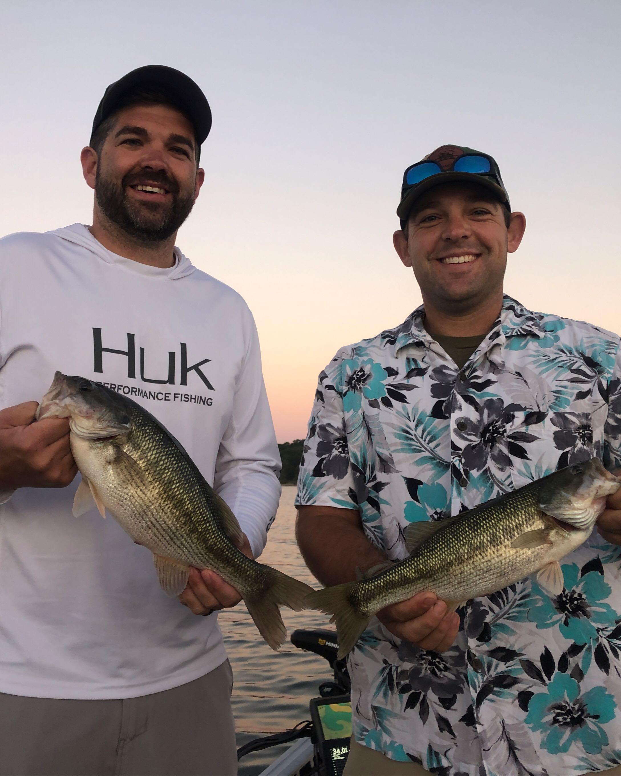 Two anglers fishing in Kimberling City