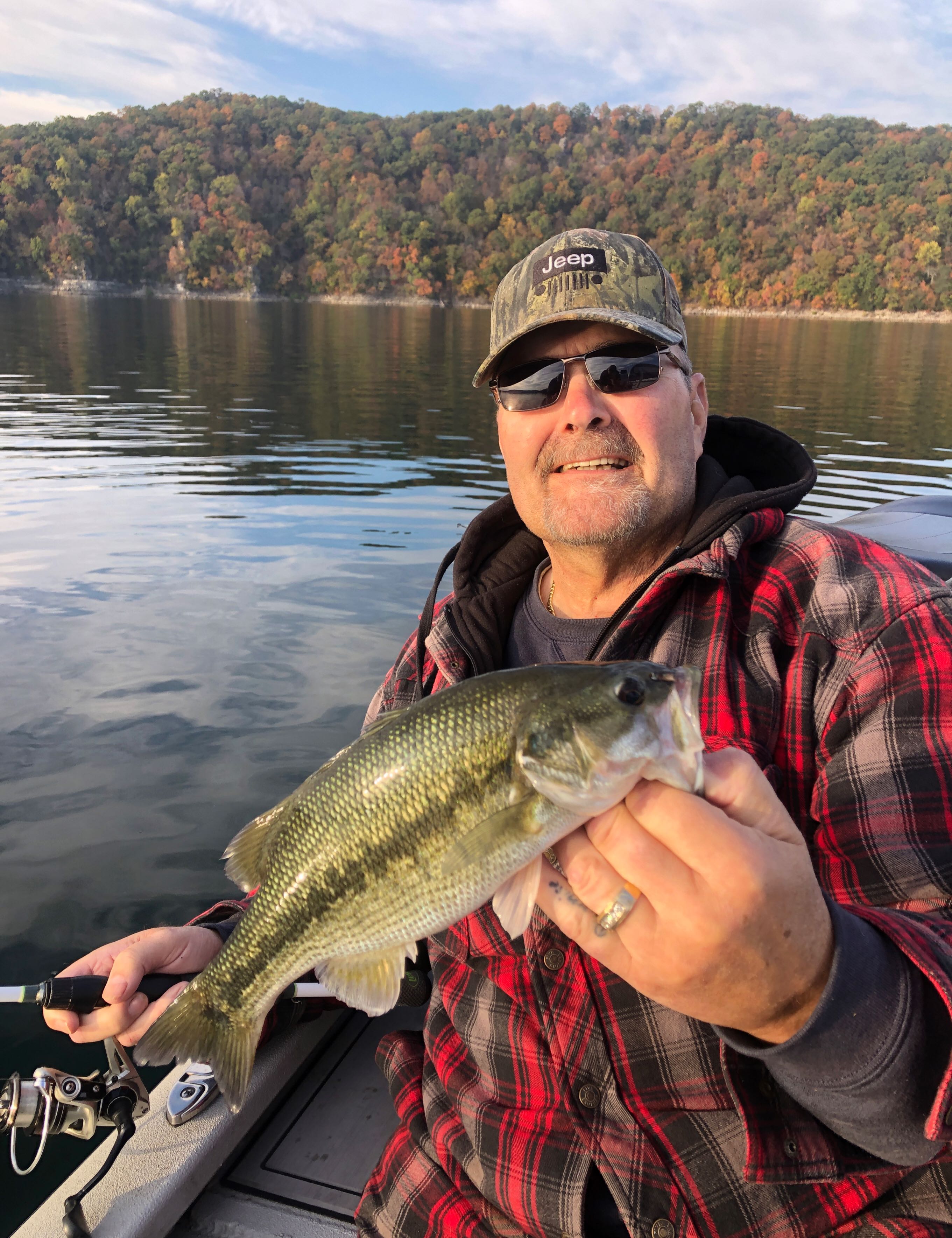 Spotted Bass caught in MO, fishing